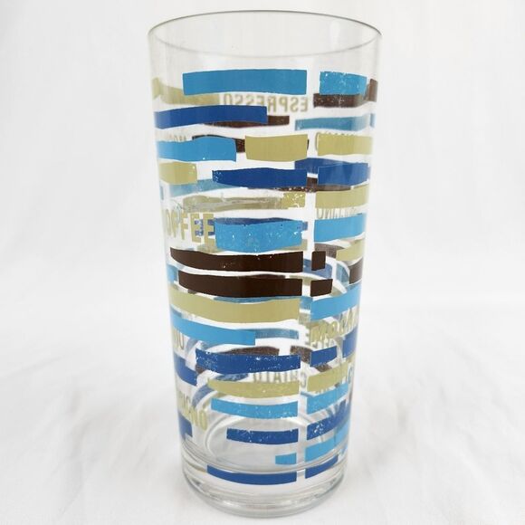 ☕️Vintage Starbucks Blue "Americano, Iced Coffee, Mocha" 16oz Cold Cup - Picture 5 of 9